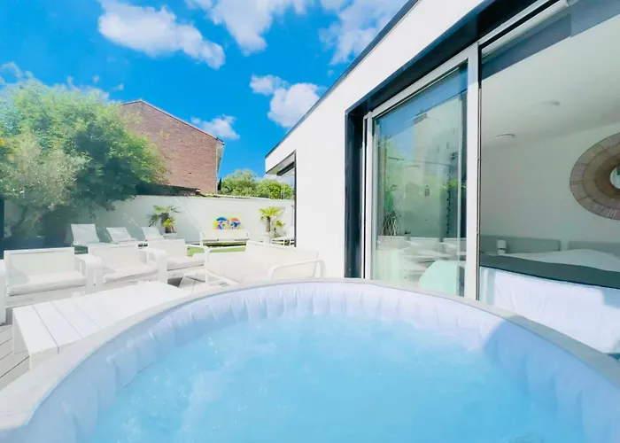 Villa Vieux Lille Access, Proche Gare, Parking Offert Mons-en-Baroeul